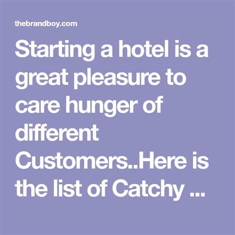 777+ Catchy Hotel Slogans and Taglines (Generator + Guide).